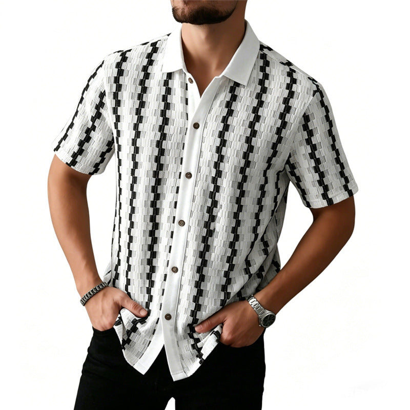 Classic Checkered Short Sleeve Shirt
