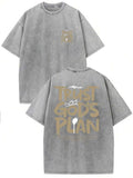 Trust Gods Plan Cotton Washed T-Shirts
