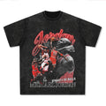Retro Micheal Jordan print long-sleeved and short-sleeved shirt