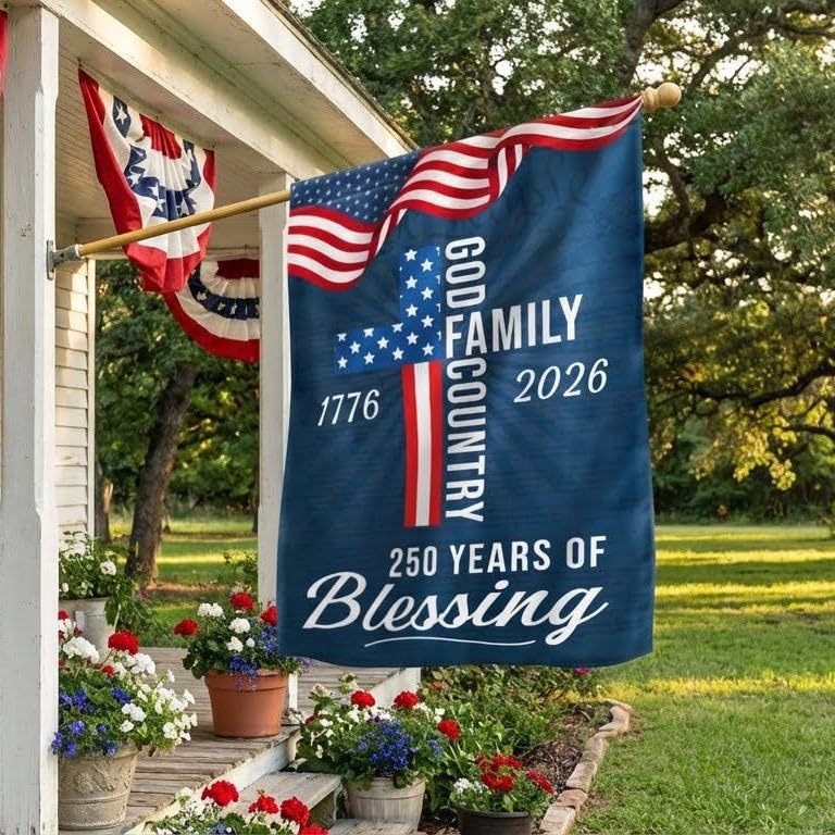 America big 250th 1776-2026 Commemorative Flag